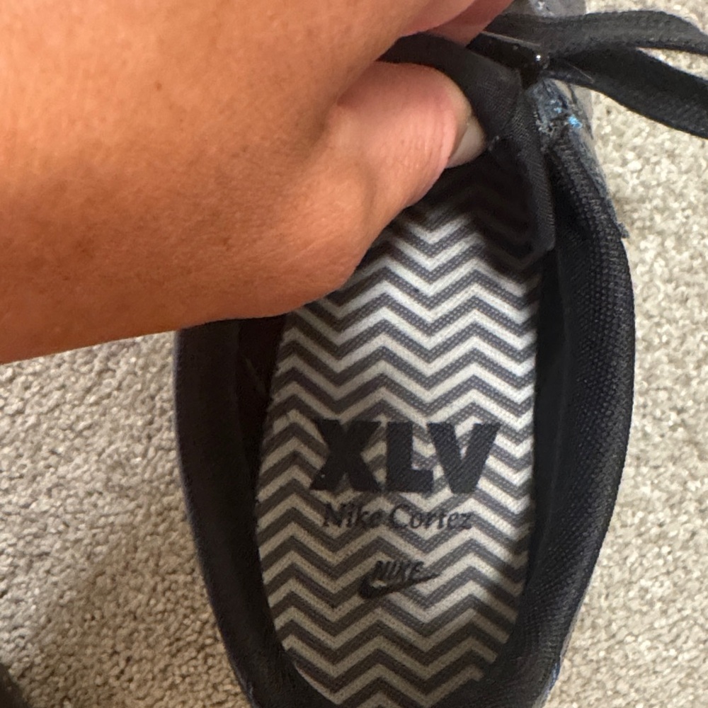 Nike Cortez Iridescent Blue Sneakers - Picture 14 of 15